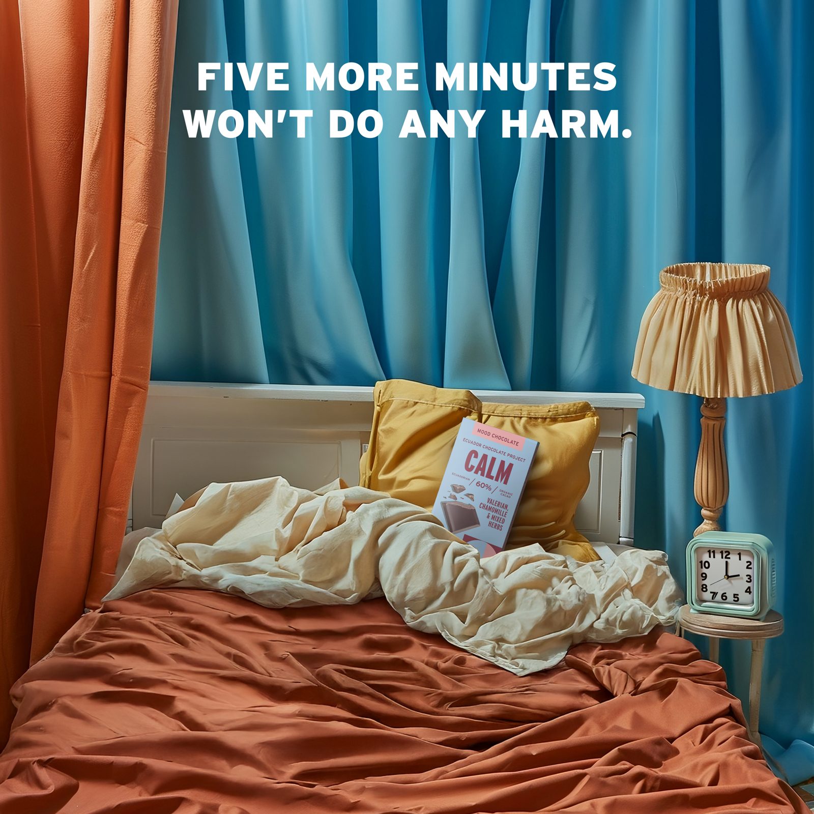 Five more minutes won't do any harm