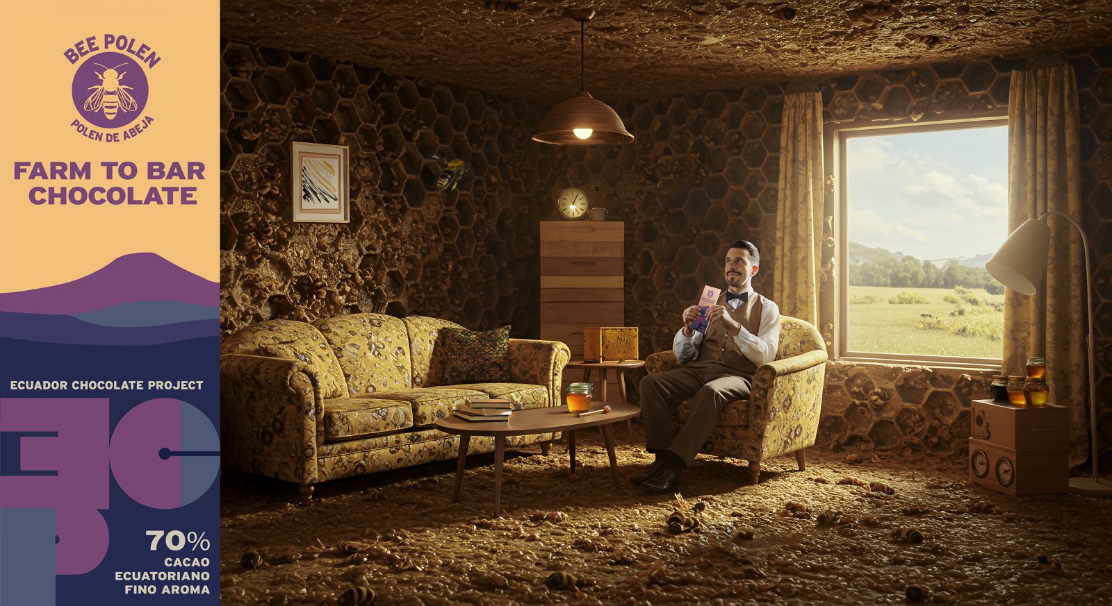Bee pollen room